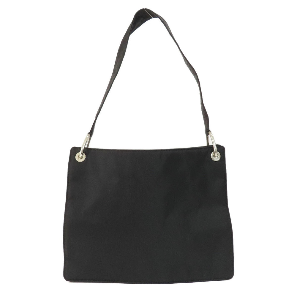 Prada Black Hobo Shoulder One Bag Logo